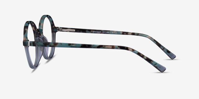 Knower Floral AcetateEyeglass Frames from EyeBuyDirect, Side View