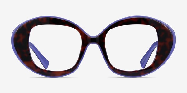 Troupe Tortoise Purple Acétate Montures de lunettes de vue