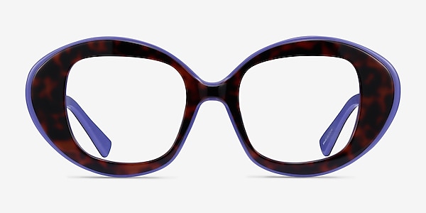 Troupe Tortoise Purple Acetate Eyeglass Frames