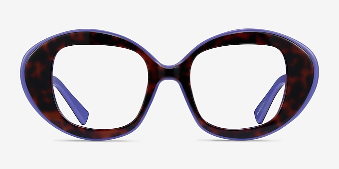 Troupe Tortoise Purple Acetate Eyeglass Frames