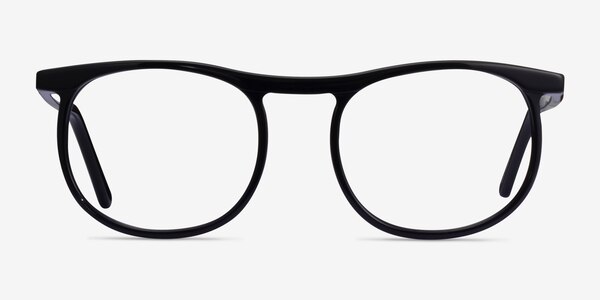 Regent Noir Acétate Montures de lunettes de vue