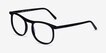 Regent Black AcetateEyeglass Frames from EyeBuyDirect, Angle View