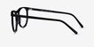 Regent Black AcetateEyeglass Frames from EyeBuyDirect, Side View