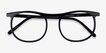 Regent Black AcetateEyeglass Frames from EyeBuyDirect, Closed View