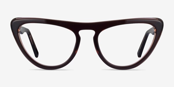 Korat Burgundy Acétate Montures de lunettes de vue