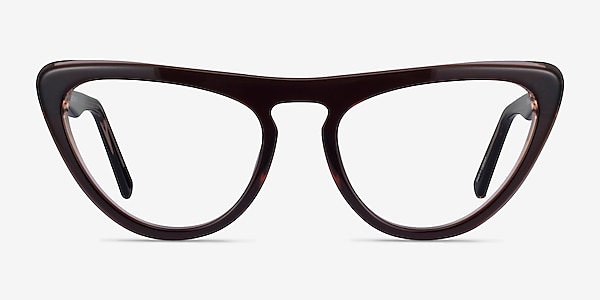 Korat Burgundy Acetate Eyeglass Frames