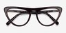 Korat Burgundy AcetateEyeglass Frames from EyeBuyDirect, Closed View