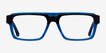 Sid Black Clear Blue AcetateEyeglass Frames from EyeBuyDirect, Front View