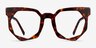 Jewel Tortoise AcetateEyeglass Frames from EyeBuyDirect, Front View