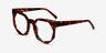 Jewel Tortoise AcetateEyeglass Frames from EyeBuyDirect, Angle View