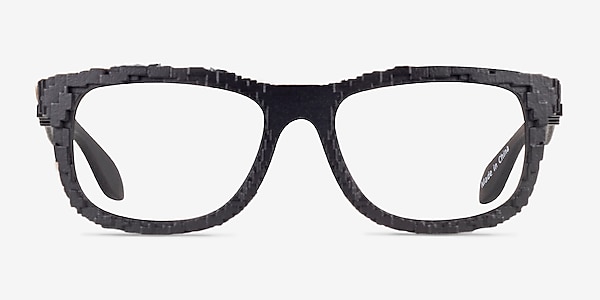 Novelty Black Plastic Eyeglass Frames