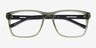 Bet Clear Olive AcetateEyeglass Frames from EyeBuyDirect, Closed View