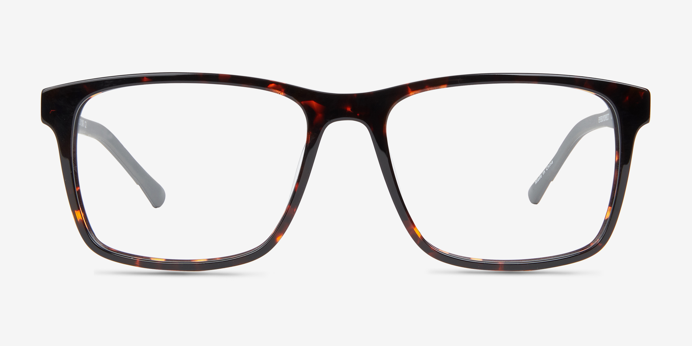 Bet Rectangle Tortoise Glasses For Men Eyebuydirect Canada