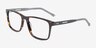 Bet Tortoise AcetateEyeglass Frames from EyeBuyDirect, Angle View