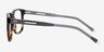 Bet Tortoise AcetateEyeglass Frames from EyeBuyDirect, Side View