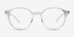 Endorphin Clear PlasticEyeglass Frames from EyeBuyDirect, Front View