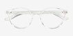 Endorphin Clear PlasticEyeglass Frames from EyeBuyDirect, Closed View