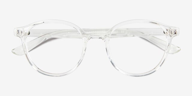Endorphin Clear PlasticEyeglass Frames from EyeBuyDirect, Closed View