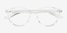 Endorphin Clear PlasticEyeglass Frames from EyeBuyDirect, Closed View
