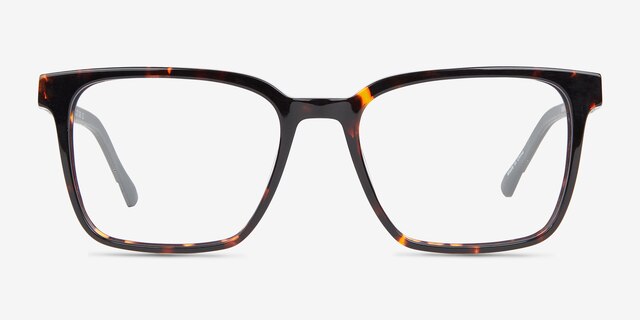 Mod Tortoise Gray AcetateEyeglass Frames from EyeBuyDirect, Front View