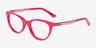 Ping Pink AcetateEyeglass Frames from EyeBuyDirect, Angle View
