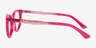 Ping Pink AcetateEyeglass Frames from EyeBuyDirect, Side View