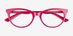 Ping Pink AcetateEyeglass Frames from EyeBuyDirect, Closed View
