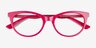 Ping Pink AcetateEyeglass Frames from EyeBuyDirect, Closed View
