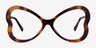 Aphrodite Tortoise AcetateEyeglass Frames from EyeBuyDirect, Front View