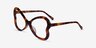 Aphrodite Tortoise AcetateEyeglass Frames from EyeBuyDirect, Angle View