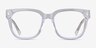 Snapdragon Clear Floral AcétateMontures de lunettes de vue d'EyeBuyDirect, Vue de Face