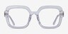 Seed Clear AcetateEyeglass Frames from EyeBuyDirect, Front View