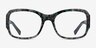 Viola Green Floral AcetateEyeglass Frames from EyeBuyDirect, Front View