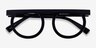 Theorem Black AcetateEyeglass Frames from EyeBuyDirect, Closed View