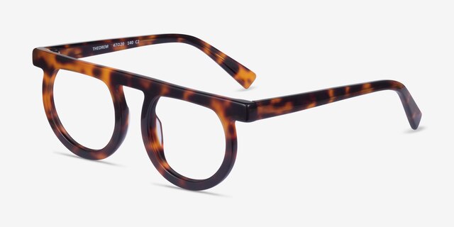 Theorem Écailles AcétateMontures de lunettes de vue d'EyeBuyDirect, Vue d'Angle