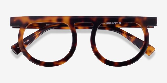 Theorem Écailles AcétateMontures de lunettes de vue d'EyeBuyDirect, Vue Rapprochée
