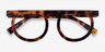 Theorem Écailles AcétateMontures de lunettes de vue d'EyeBuyDirect, Vue Rapprochée