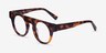 Proof Tortoise AcetateEyeglass Frames from EyeBuyDirect, Angle View