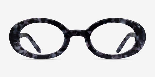 Gaia Gray Tortoise AcetateEyeglass Frames from EyeBuyDirect, Front View