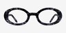 Gaia Gray Tortoise AcetateEyeglass Frames from EyeBuyDirect, Front View