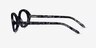 Gaia Gray Tortoise AcetateEyeglass Frames from EyeBuyDirect, Side View