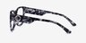 Gemma Gray Tortoise AcetateEyeglass Frames from EyeBuyDirect, Side View