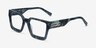 Hestia Green Floral AcetateEyeglass Frames from EyeBuyDirect, Angle View