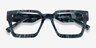 Hestia Green Floral AcetateEyeglass Frames from EyeBuyDirect, Closed View