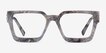 Hestia Gray Floral AcetateEyeglass Frames from EyeBuyDirect, Front View
