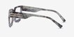 Hestia Gray Floral AcetateEyeglass Frames from EyeBuyDirect, Side View