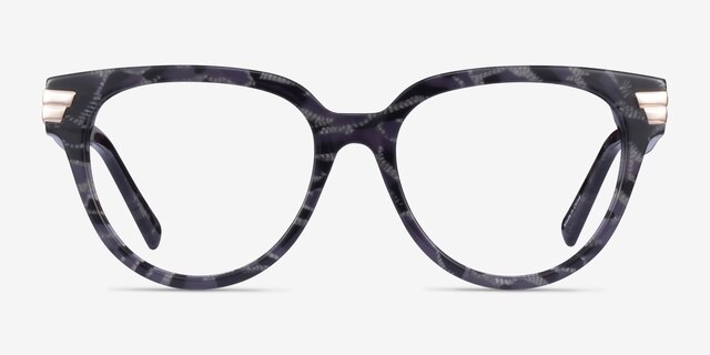 Moira Gray AcetateEyeglass Frames from EyeBuyDirect, Front View