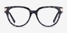 Moira Gray AcetateEyeglass Frames from EyeBuyDirect, Front View