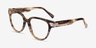 Moira Brown AcetateEyeglass Frames from EyeBuyDirect, Angle View