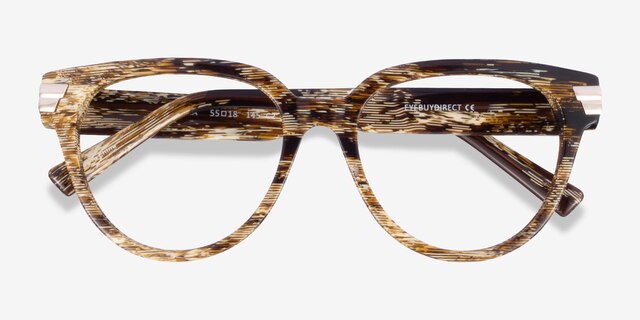 Moira Brown AcetateEyeglass Frames from EyeBuyDirect, Closed View